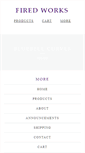 Mobile Screenshot of fired-works.com